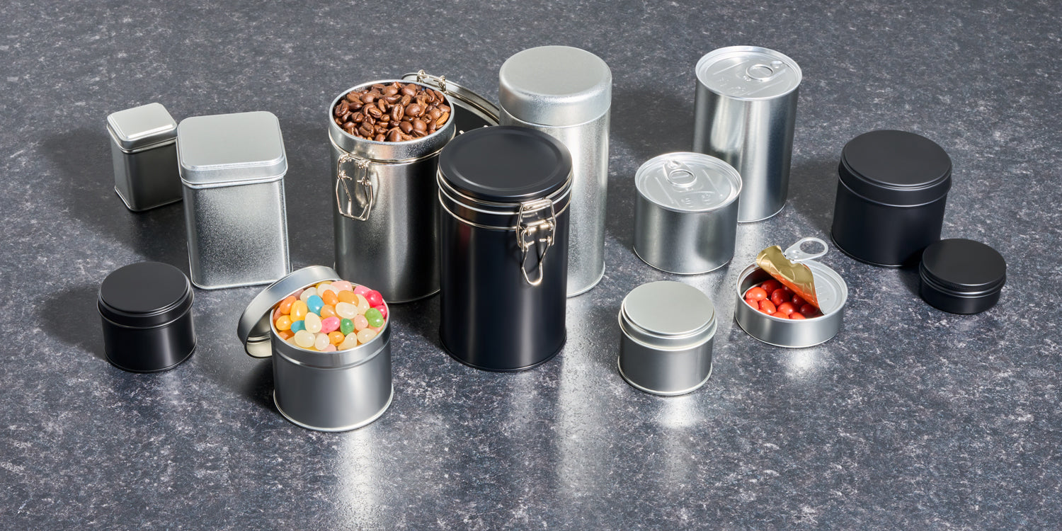 imballaggi metallici in cucina