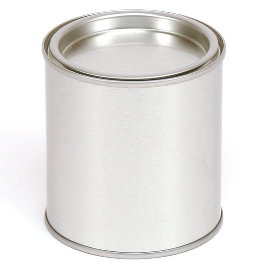 Contenitore in latta piccolo stile "barattolo di vernice" con coperchio a leva