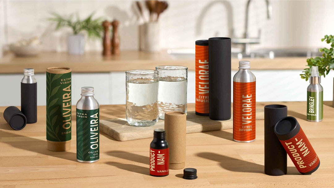 Presentazione dei nostri nuovi tubi in cartone telescopici, Packaging eco premium