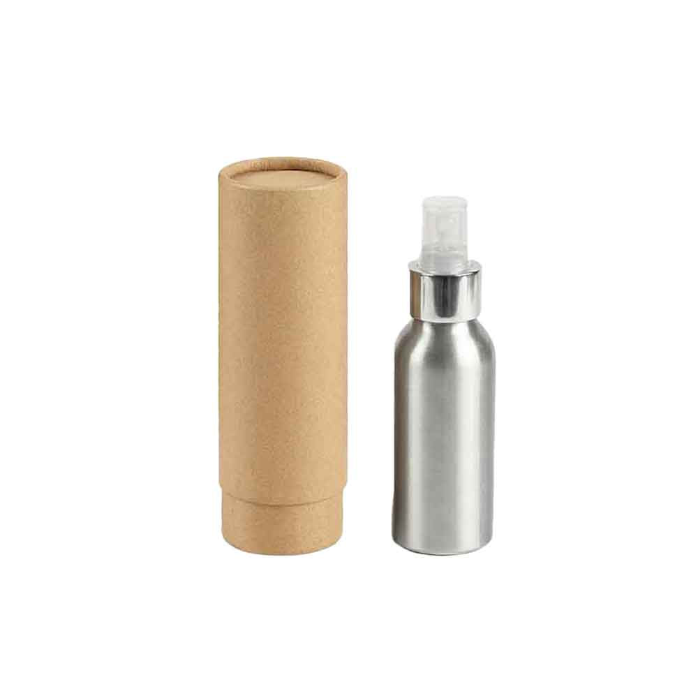 Bottiglie in Alluminio con Tappo a Vite e Chiusura a Pompa o Spray