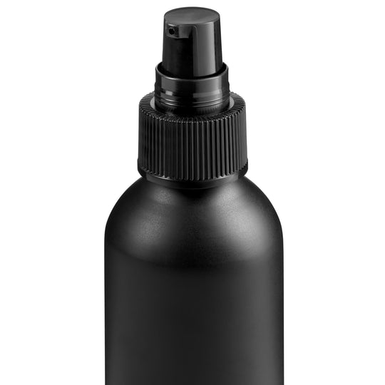 Il tappo a vite nero opzionale per le bottiglie con coperchio a vite in alluminio con codice prodotto T9985.