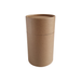  Tubo in cartone multiuso kraft marrone 73 x 112 mm con coperchio a scorrimento