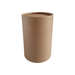 Tubo in cartone multiuso kraft marrone 83 x 112 mm con coperchio a scorrimento
