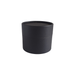 Tubo in cartone multiuso nero 83 x 56 mm con coperchio a scorrimento